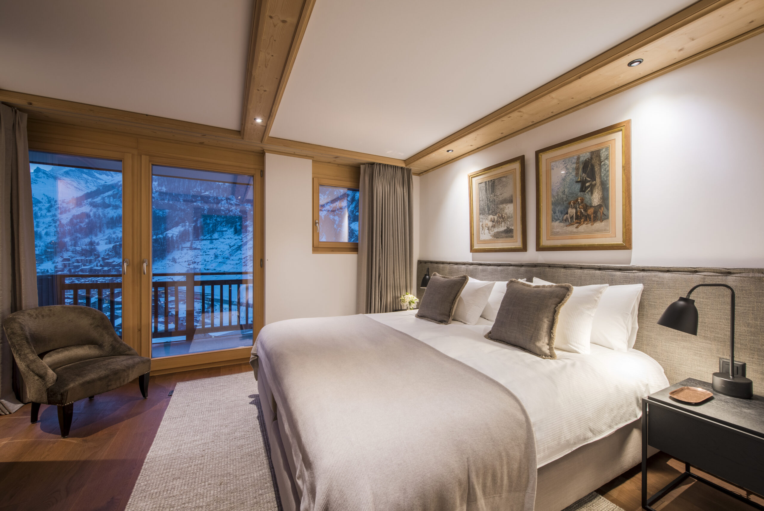 bedroom - zermatt real estate