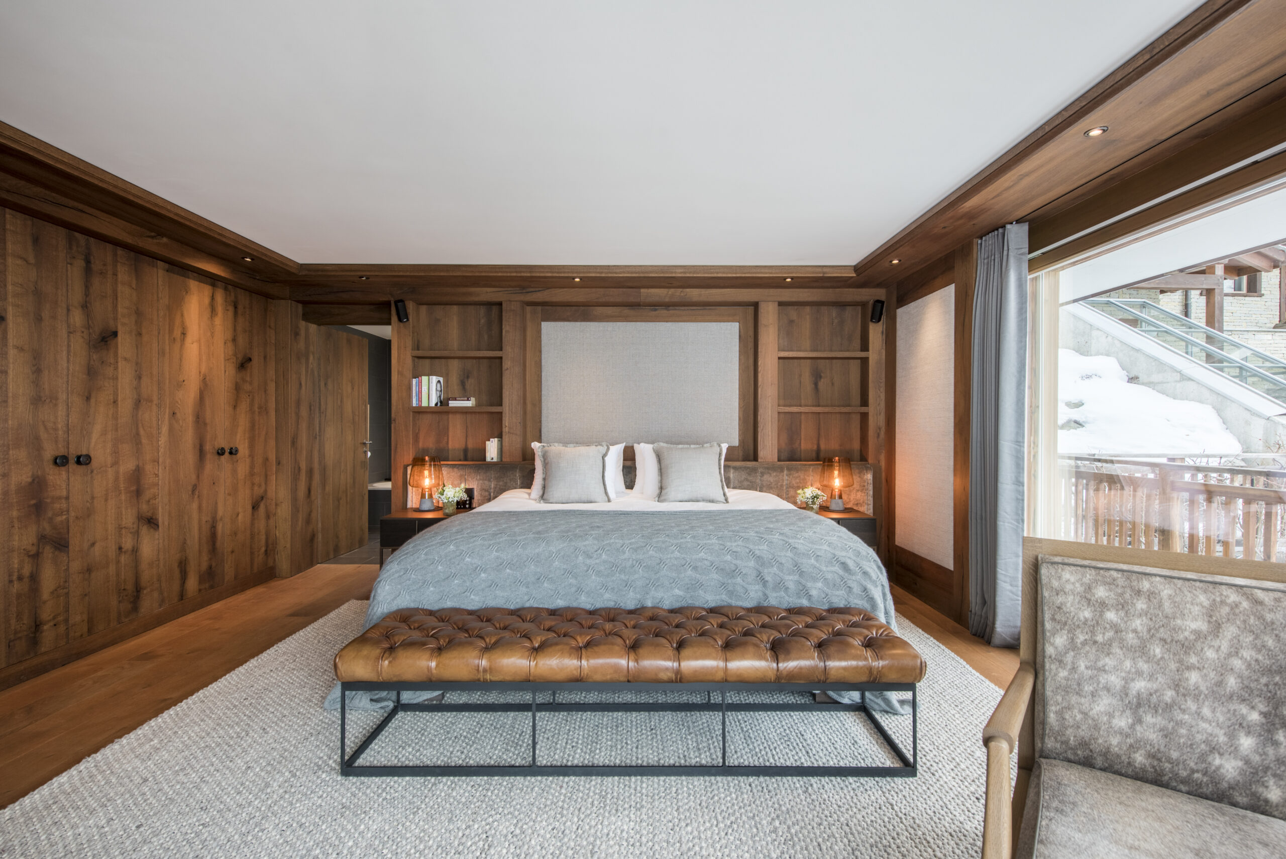 bedroom - zermatt real estate